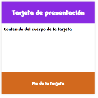 Crear una ficha con CSS y Flex