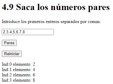 Filtrado de un array en Javascript. array.filter()
