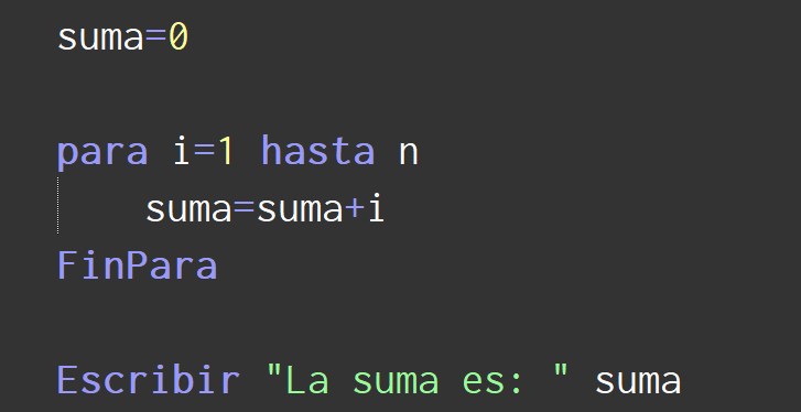 E01.23 Suma de los n números naturales