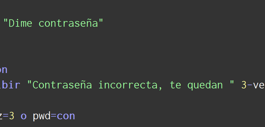E1.26 Validación de contraseña y de los intentos