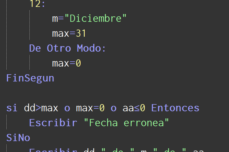 E1.29 Validador de fechas